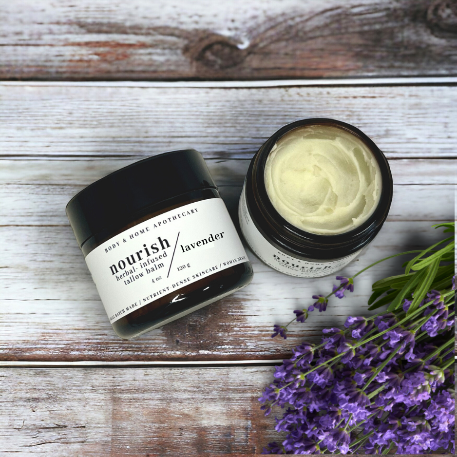 Lavender -Infused Tallow Balm
